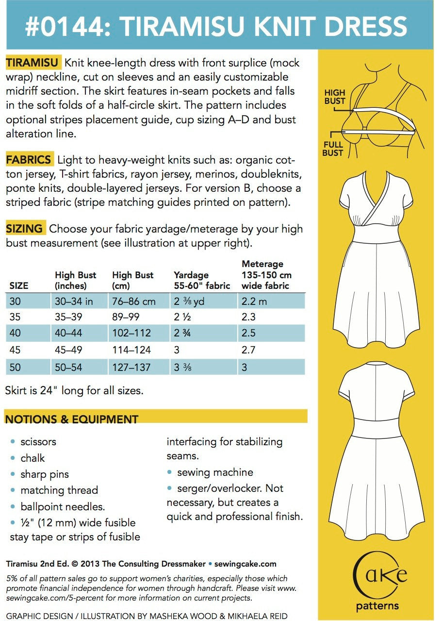 1003 TIRAMISU KNIT DRESS (PDF)